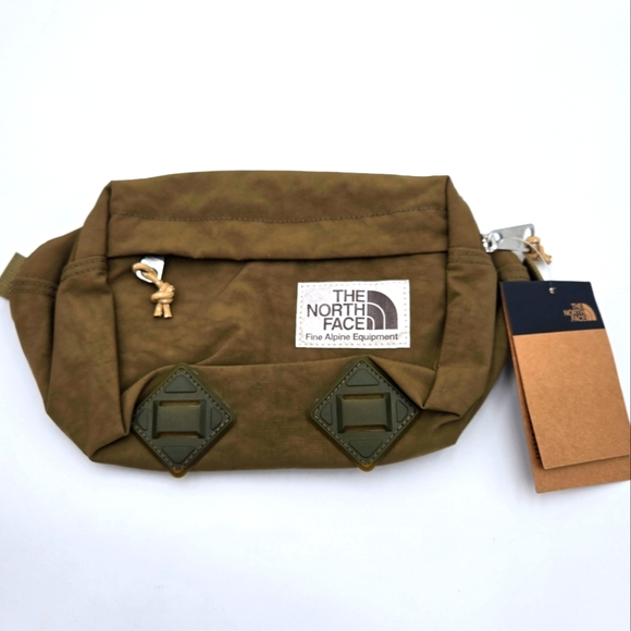 #112  NWT - The North Face Berkeley Lumbar - Military Olive/Antelope Tan - Picture 15 of 15